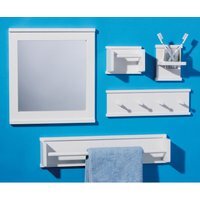 Portland Wall Mirror - White