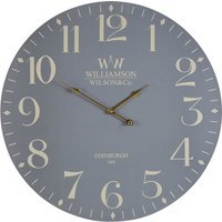 Destini 60cm Dia Classic Grey Wall Clock - Grey