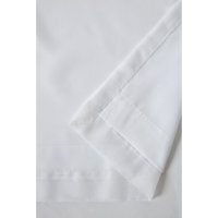 Lined Pencil Pleat Voile Curtains - White / 228cm / 183cm