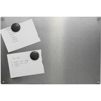 Magnetic Notice Board - Silver - image 1