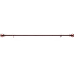 19 mm Extendable Metal Curtain Poles - Antique Copper / 70cm - thumbnail 3