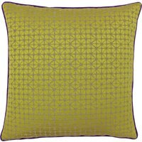 Pimlico Jacquard Cushion - Gold-Purple