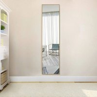 Full Length Wall Mirror - Rose Gold