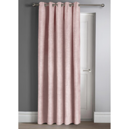 Semi Pattern Dimout Curtain Pair - Blush Pink / 46cm / 72cm - thumbnail 2