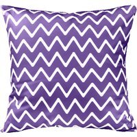 Outdoor Scatter Cushion Garden Furniture Printed Decorative Pillow - Chevron Purple / 60cm / Chevron Purple