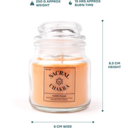 Myga Chakra Scented Candles - Sacral - thumbnail 3