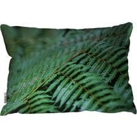 Grren Leaves Pattern And Texture At Indonesia Outdoor Cushion - Green - image 1