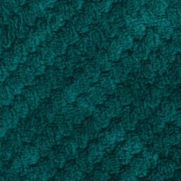 Waffle Honeycomb Mink Throw - Teal / 200cm - thumbnail 5