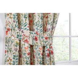 Amaryllis Pencil Pleat Curtain - Multi / 229cm - thumbnail 3