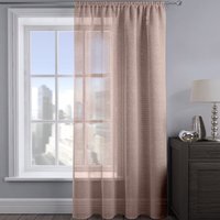 Shimmering Voile Panel - Blush Pink / 72in - thumbnail 1
