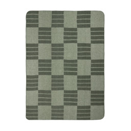 Harlech Woven Reversible Throw - Moss - thumbnail 3