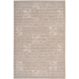 Natural Geometric Living Area Rug - Beige / 170 x 120cm - thumbnail 2
