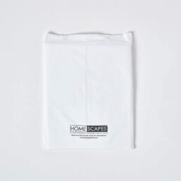 200 Thread Count Egyptian Cotton Flat Sheet - White / Superking - thumbnail 4