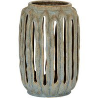 Capella Lantern Candle Holder Elegant Indoor Outdoor Decor - Brown