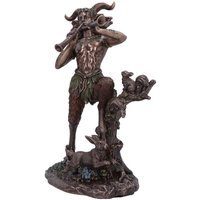 Satyr Nature Spirit Bronze Figurine - 21.5cm
