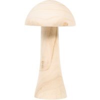 Wood Mushroom Ornament - Natural - image 1