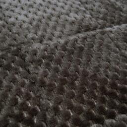 Waffle Fleece Weighted Blanket - Charcoal / 150cm - thumbnail 4