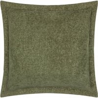 Dune Chenille Cushion - Moss / Polyester - thumbnail 1