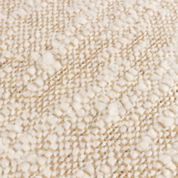 Eloise Boucle Cushion - Natural / Feather - thumbnail 4