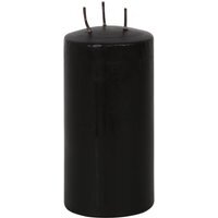 Vampire Blood Pillar Candle - Black and Red - thumbnail 1