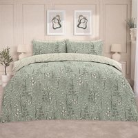 Willow Branch Duvet Set - Sage / Superking