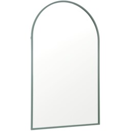Wide Metal Arch Mirror  - Smokey Green - thumbnail 3