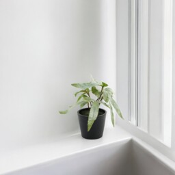 Mini Artificial Potted House Plant - Pteris / Plastic, Polyester / Pteris - thumbnail 3