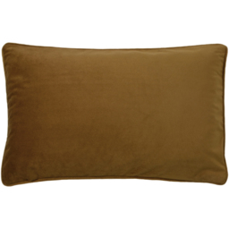 Cheetah Forest Velvet Cushion - Gold / 80 Polyester 20 Feather - thumbnail 3