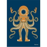 Mockstars Art Prints - Mockstars / A4 / Octoman