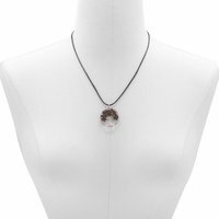 Tree of Life Pendant with Tiger Eye Symbol of Strength, Wisdom - Brown