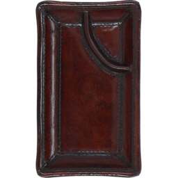 Premium Leather Coin  Key Tray - Chestnut - thumbnail 3