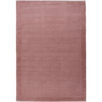 Blush Pink Natural Wool Area Rug - Blush Pink / 190cm x 280cm