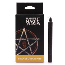Manifest Magic Candles Pack Black Spiritual Meditation Candles - Black - thumbnail 3