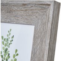 Rustic Charm 5X7 Photo Frame For Timeless Decor - Grey Washed