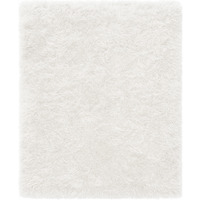 Supersoft Shaggy High Pile Rug - White / 160x230