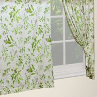 Herb Garden Curtains Or Pelmets Pencil Pleat Header - Multi / 66in / 48in
