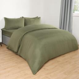 Pair Of Housewife Pillowcases - Woodland Green - thumbnail 4
