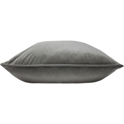 Opulence Soft Velvet Cushion - Steel / Polyester - thumbnail 2