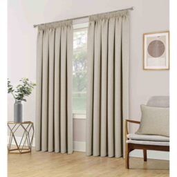 Dusk Blackout Thermal Curtains - Natural / 183cm / 168cm - thumbnail 2