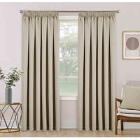 Dusk Blackout Thermal Curtains - Natural / 183cm / 168cm - thumbnail 1