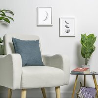 "8"" x 10"" White 3D Box Photo Frames - 5"" x 7"" Mount - White - Pack of 5 - White/White"