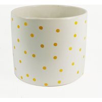 Leaf Ceramic Planters - White