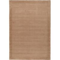 Beige Natural Wool Area Rug - Beige / 120cm x 170cm