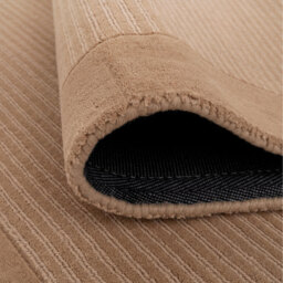 Beige Natural Wool Area Rug - Beige / 120cm x 170cm - thumbnail 2