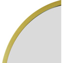 MirrorOutlet Arcus - Gold Framed Arched Leaner Wall Mirror 140CM X 70CM - Gold - thumbnail 5