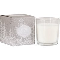 Set of 2 Christmas Scented Candle Spiced Cinnamon - Grey,Ivory,Clear