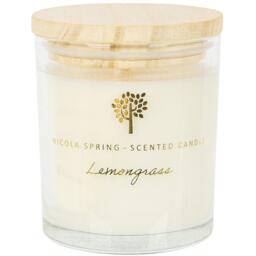 Soy Wax Scented Candle - 130g - Lemongrass - thumbnail 4