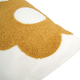 Bloom Tufted Cushion - Ochre - thumbnail 2