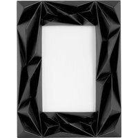 Geo Prisma Black 4in x 6in Photo Frame - Black