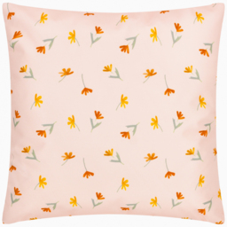 Wildflowers Country Outdoor Filled Cushion - Lilac/Peach - thumbnail 2
